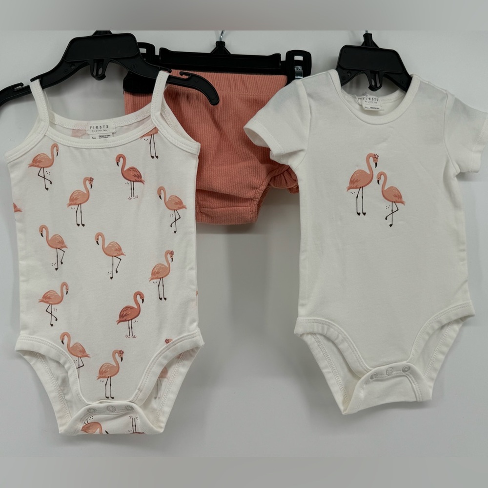 NWT Firsts by Petit Lem. 3 piece outfit. 3 months